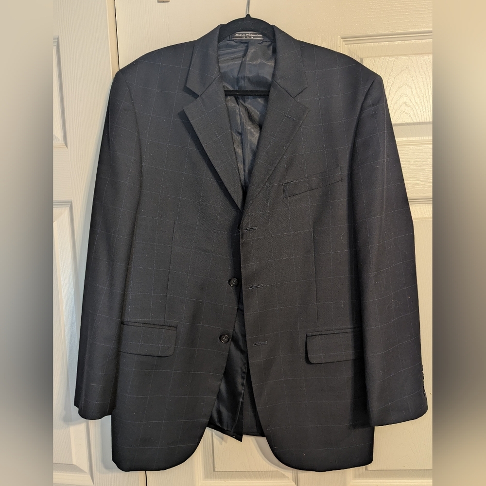 STUDIO BILL BLASS Classic Black Blazer and Pants EUC